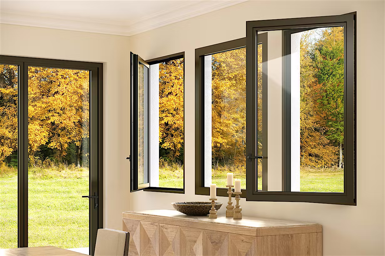 European windows interior